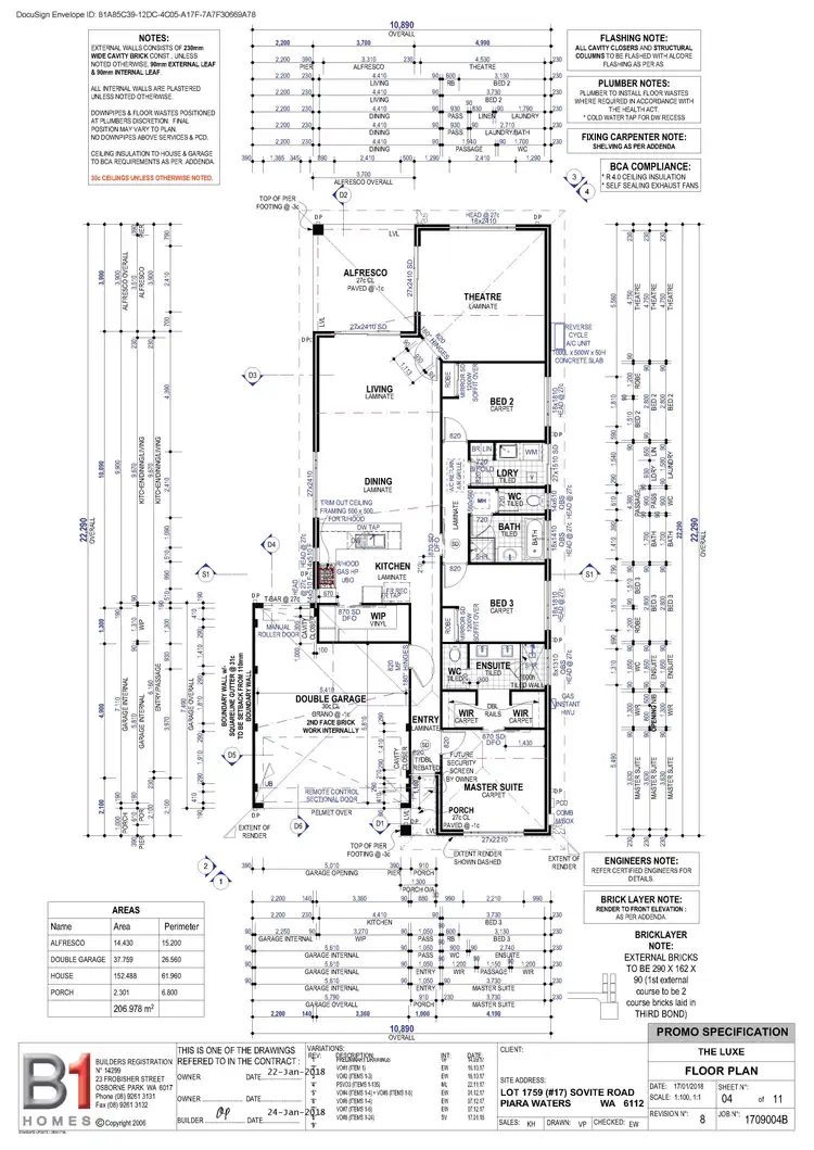 Floorplan of Homely house listing, 17 Sovite Road, Piara Waters WA 6112