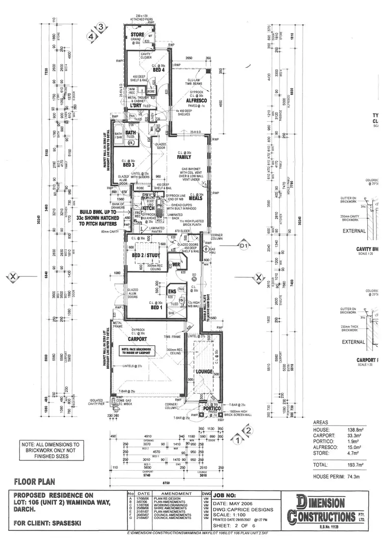 Floorplan of Homely house listing, 12B Waminda Way, Landsdale WA 6065