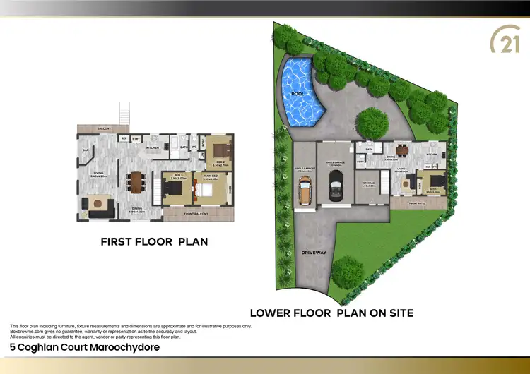 Floorplan of Homely house listing, 5 Coghlan Court, Maroochydore QLD 4558