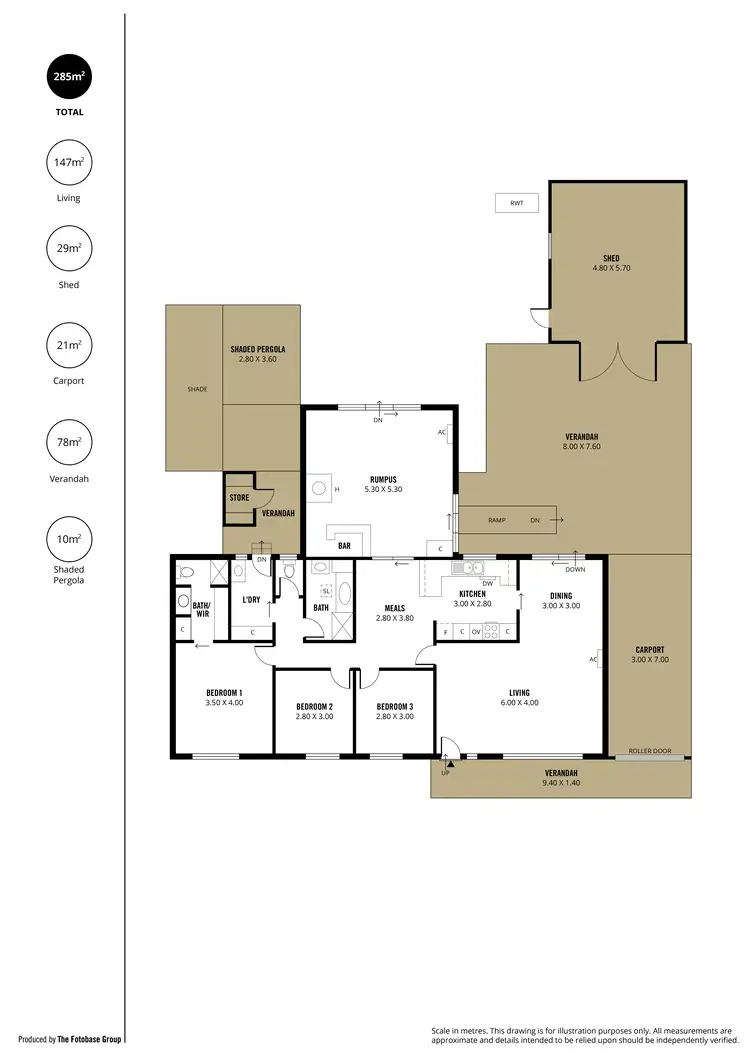 Floorplan of Homely house listing, 1 Alice Crescent, Morphett Vale SA 5162