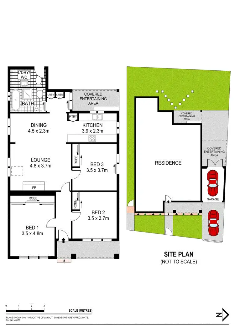 Floorplan of Homely house listing, 13 Edgehill Avenue, Botany NSW 2019