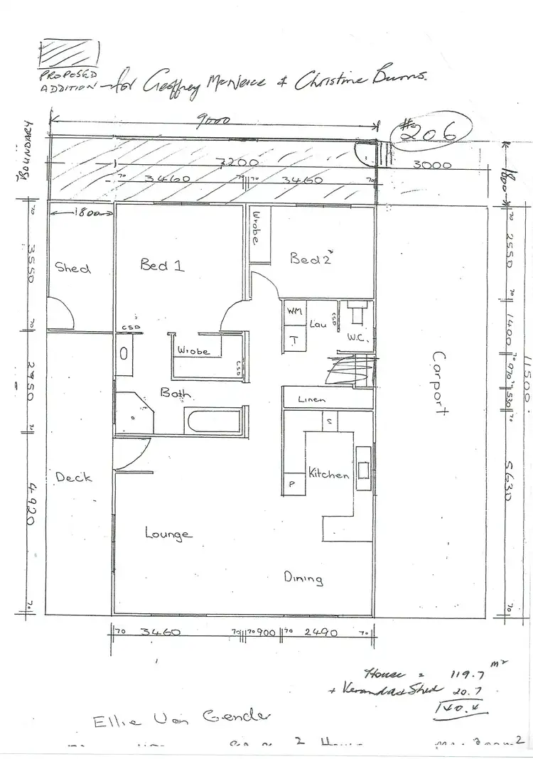 Floorplan of Homely other listing, 206/47 Shoalhaven Heads Rd, Shoalhaven Heads NSW 2535