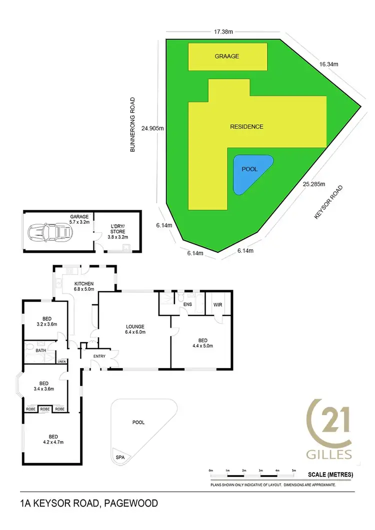 Floorplan of Homely house listing, 1a Keysor Road, Pagewood NSW 2035