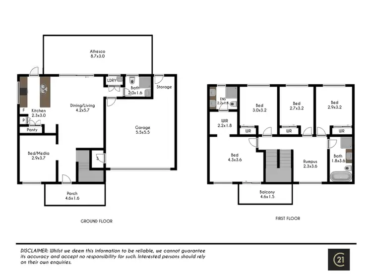 Floorplan of Homely house listing, 98 Bolwarra Drive, Marsden Park NSW 2765