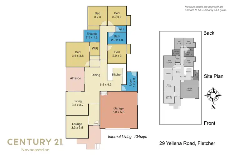 Floorplan of Homely house listing, 29 Yellena Road, Fletcher NSW 2287