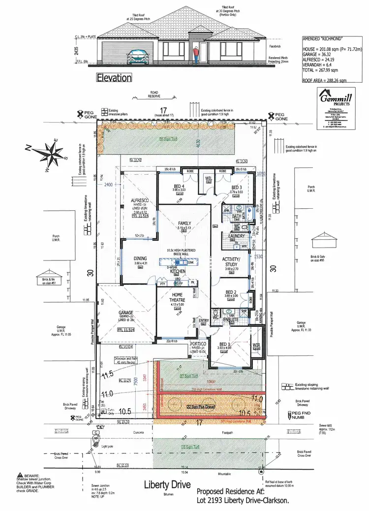Floorplan of Homely house listing, 93 Liberty Drive, Clarkson WA 6030
