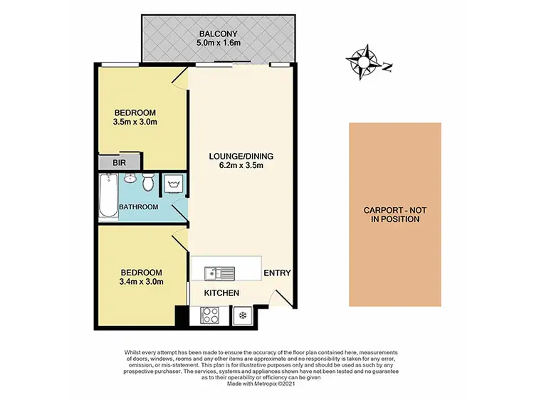 Floorplan of Homely apartment listing, 11/1 Greenfield Drive, Clayton VIC 3168