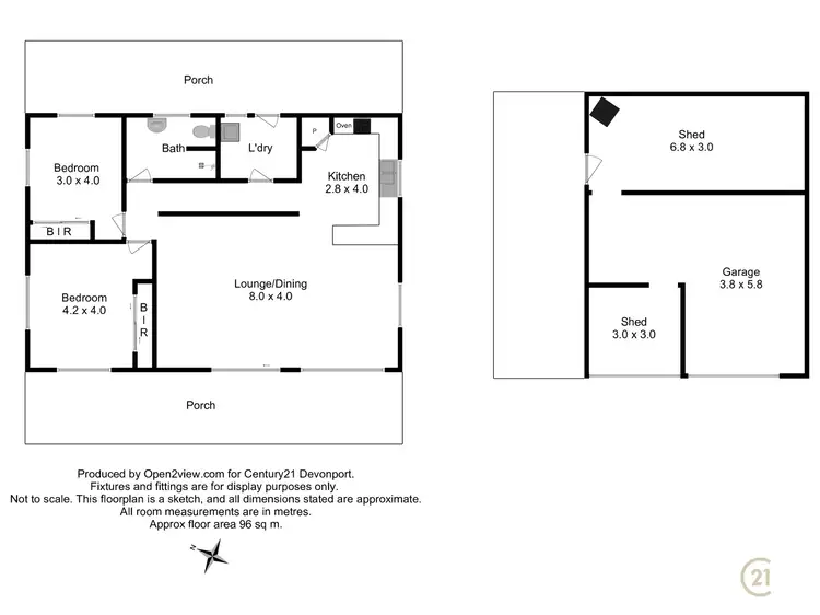 Floorplan of Homely house listing, 36A Latrobe Road, Railton TAS 7305