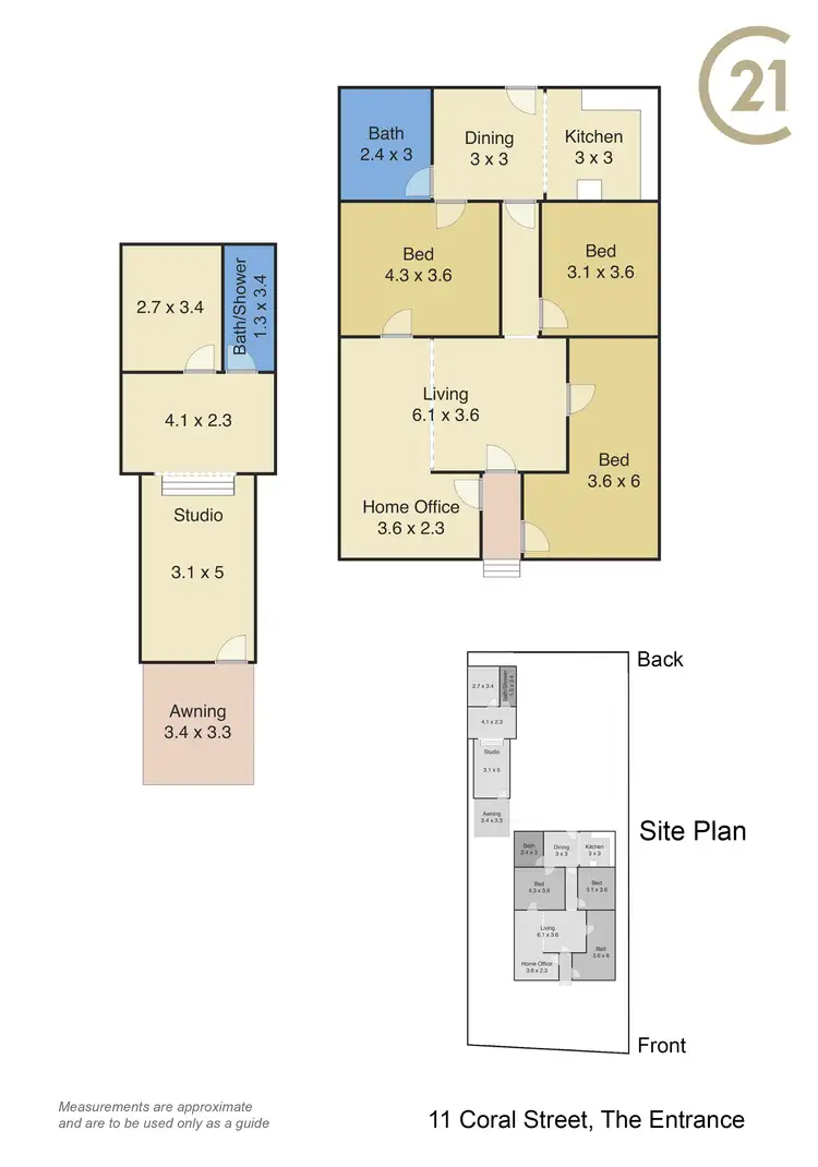 Floorplan of Homely house listing, 11 Coral Street, The Entrance NSW 2261