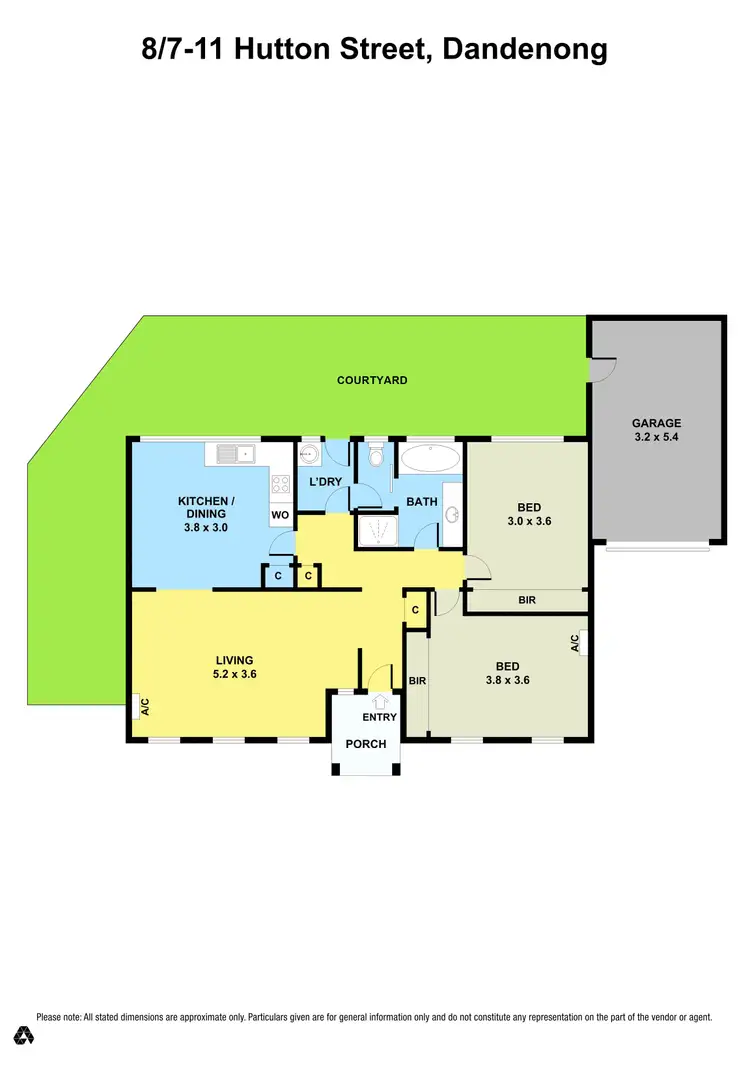 Floorplan of Homely unit listing, 8/7-11 Hutton Street, Dandenong VIC 3175