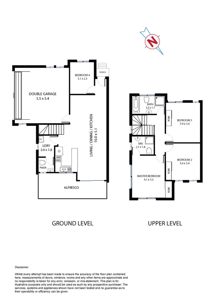 Floorplan of Homely townhouse listing, 5/44 Girraween Road, Girraween NSW 2145
