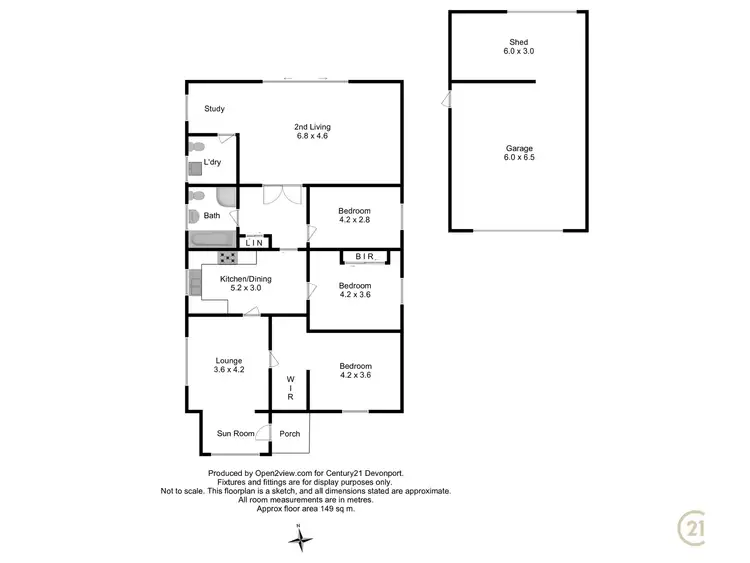 Floorplan of Homely house listing, 61 Murray Street, East Devonport TAS 7310