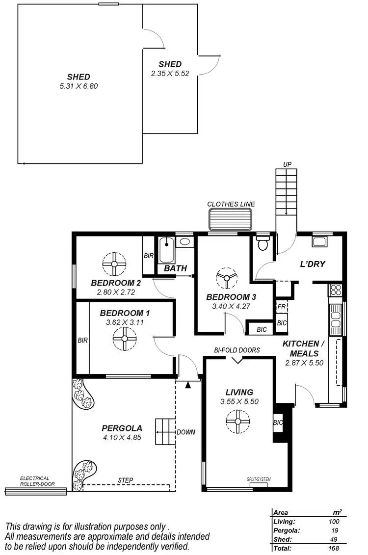 Floorplan of Homely house listing, 61 Ayliffes Road, St Marys SA 5042