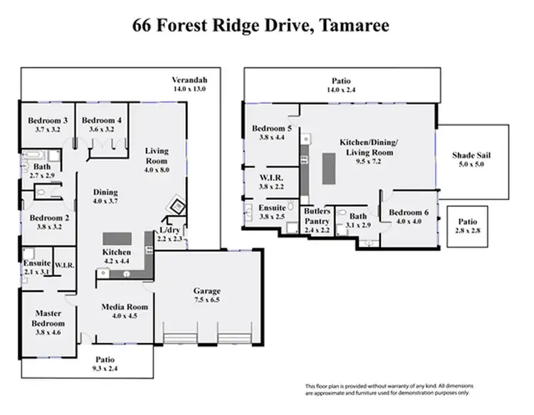 Floorplan of Homely rural property listing, 66 Forest Ridge Drive, Tamaree QLD 4570
