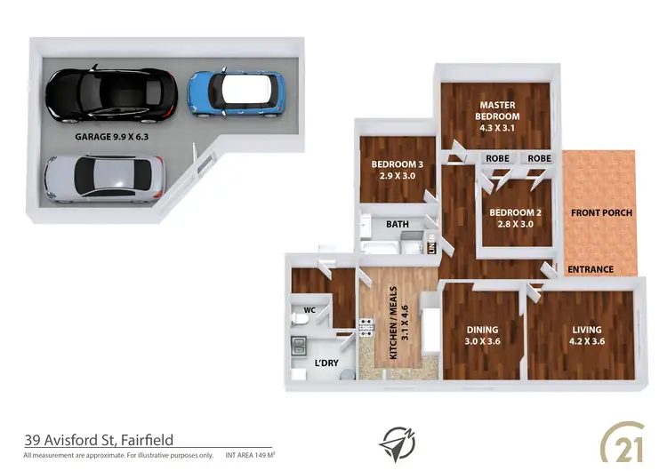 Floorplan of Homely house listing, 39 Avisford Street, Fairfield NSW 2165