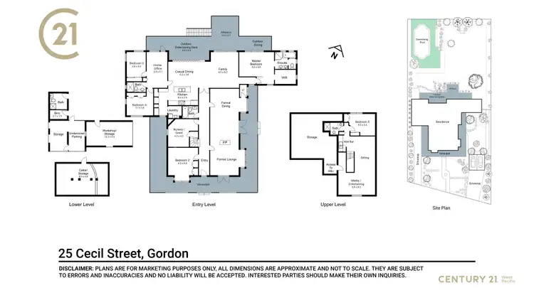 Floorplan of Homely house listing, 25 Cecil Street, Gordon NSW 2072