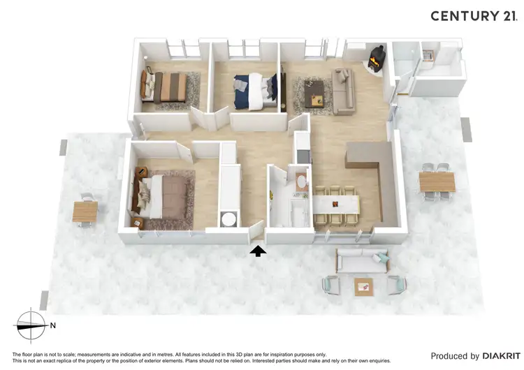 Floorplan of Homely house listing, 3327 Murray Valley Highway, Echuca VIC 3564