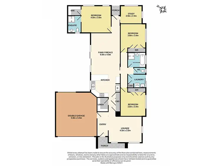 Floorplan of Homely house listing, 66 Willum Way, Dandenong VIC 3175