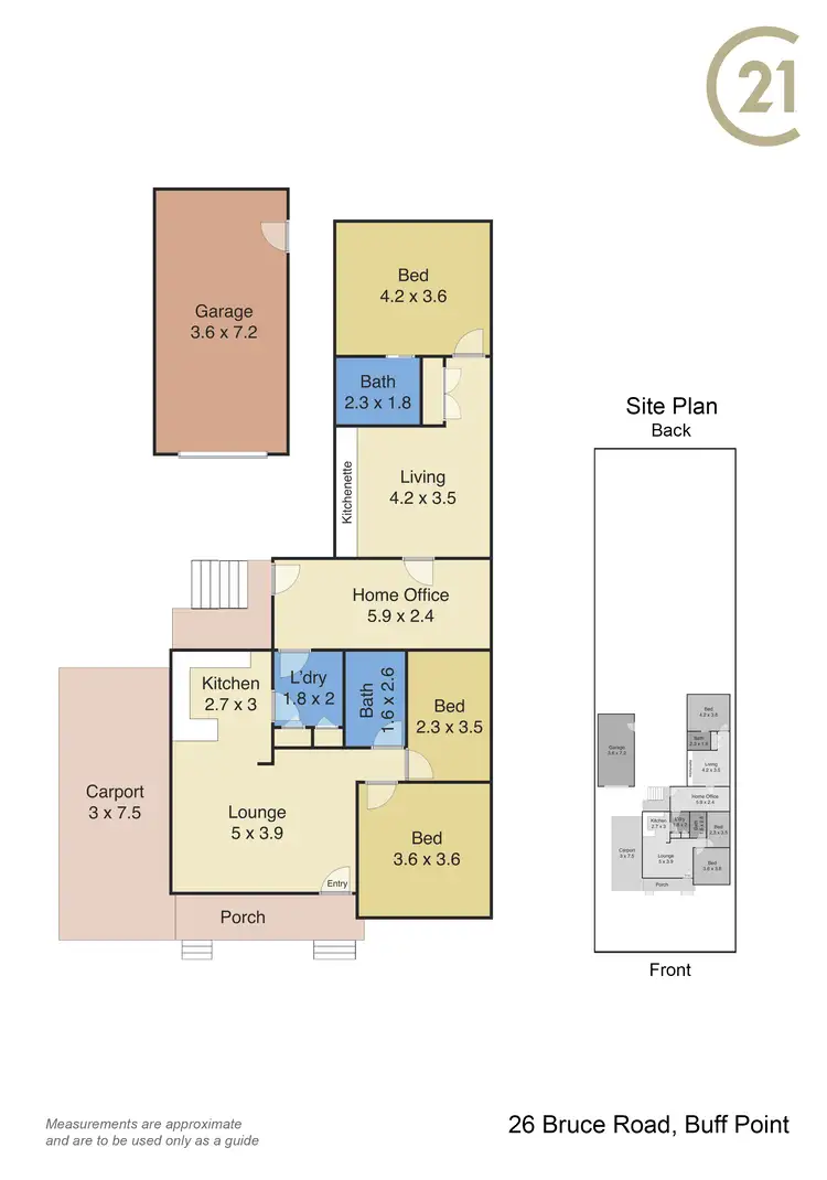 Floorplan of Homely house listing, 26 Bruce Road, Buff Point NSW 2262