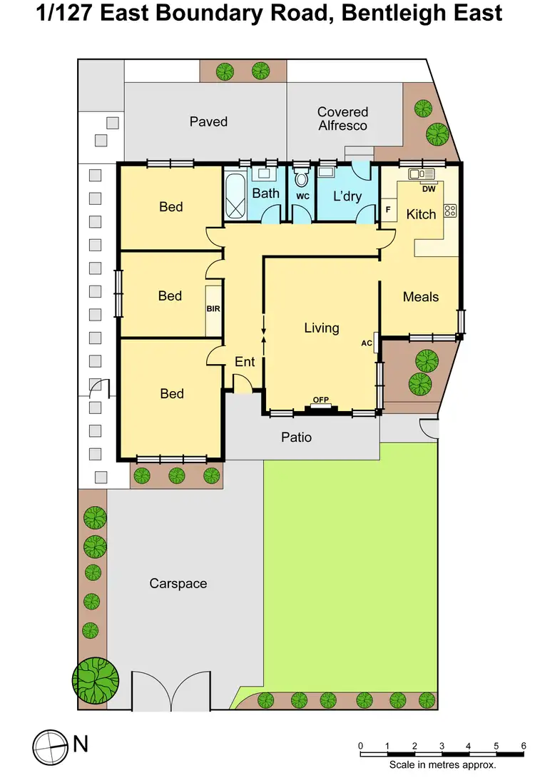 Floorplan of Homely unit listing, 1/127 East Boundary Road, Bentleigh East VIC 3165