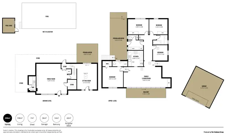 Floorplan of Homely house listing, 37 Thorngate Drive, Belair SA 5052