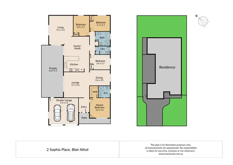 Floorplan of Homely house listing, 2 Sophia Place, Blair Athol NSW 2560
