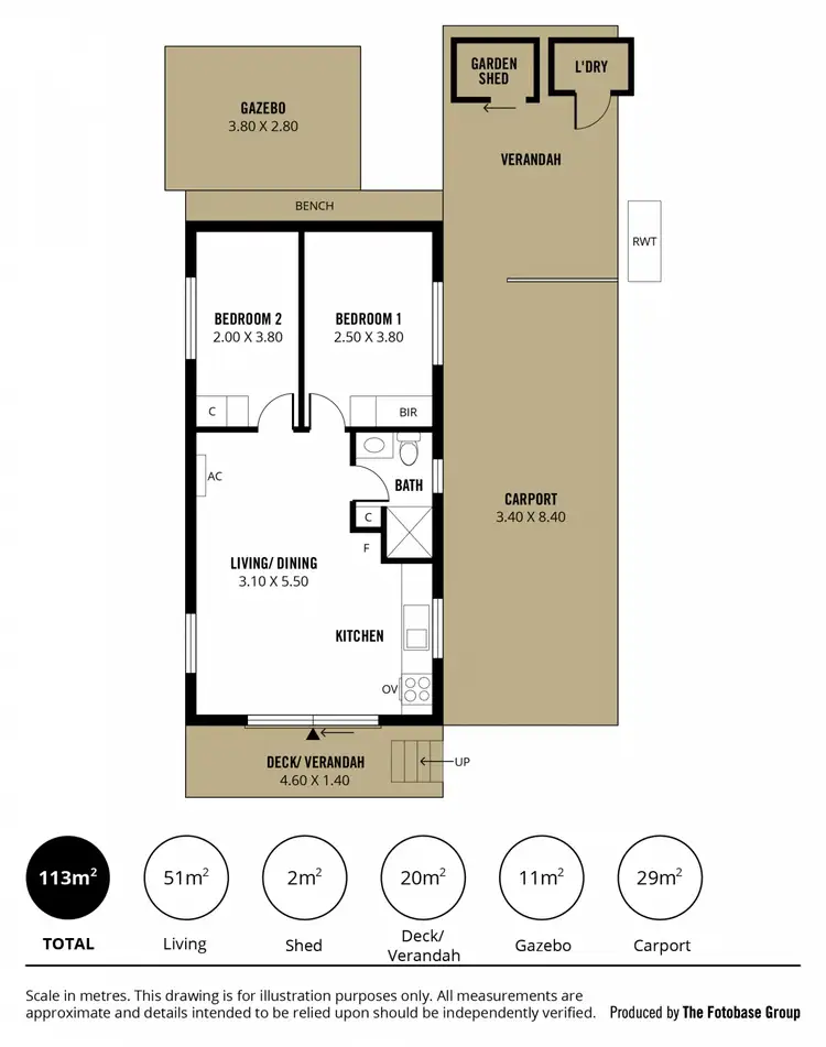 Floorplan of Homely house listing, Site 93 Woodcroft Park, Woodcroft SA 5162