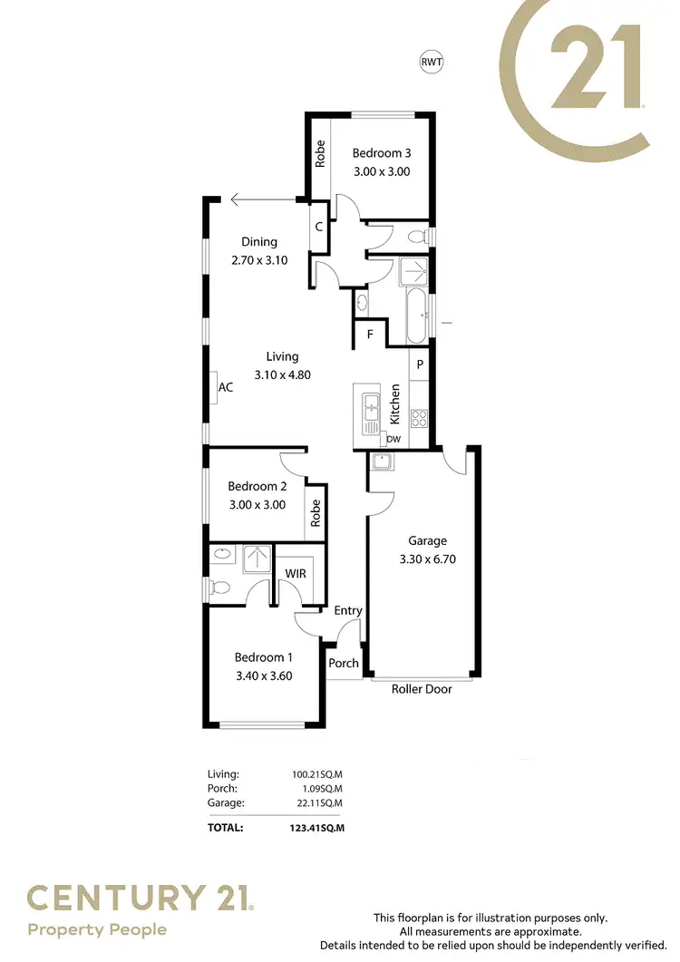 Floorplan of Homely house listing, 19 Fazzolari Circuit, Paralowie SA 5108