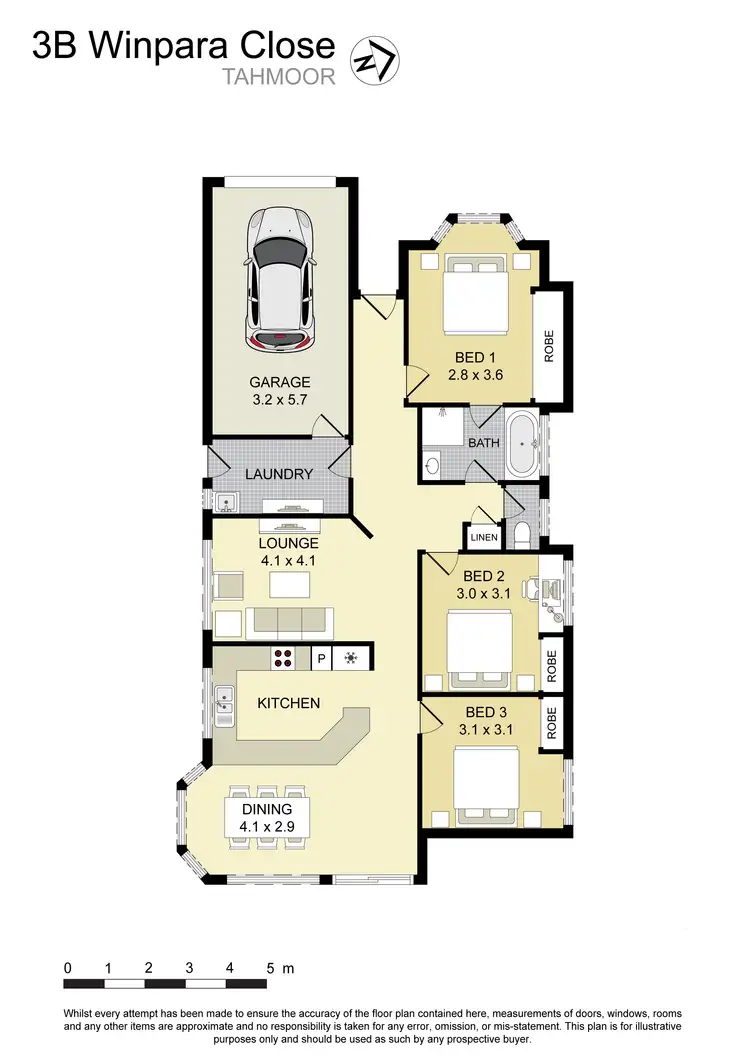 Floorplan of Homely rural property listing, 3B Winpara Close, Tahmoor NSW 2573