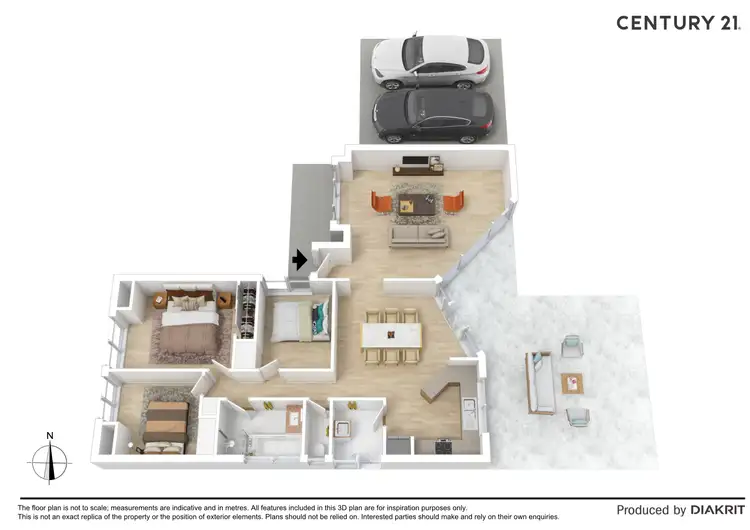 Floorplan of Homely house listing, 23 Alfred Avenue, Echuca VIC 3564