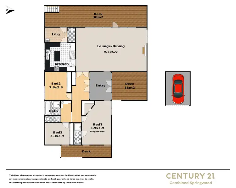 Floorplan of Homely house listing, 115 Davies Avenue, Springwood NSW 2777