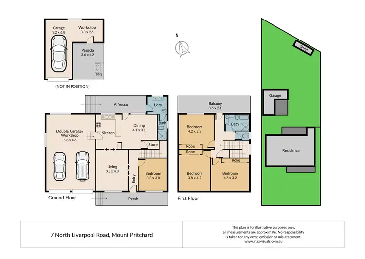 Floorplan of Homely house listing, 7 North Liverpool Road, Mount Pritchard NSW 2170
