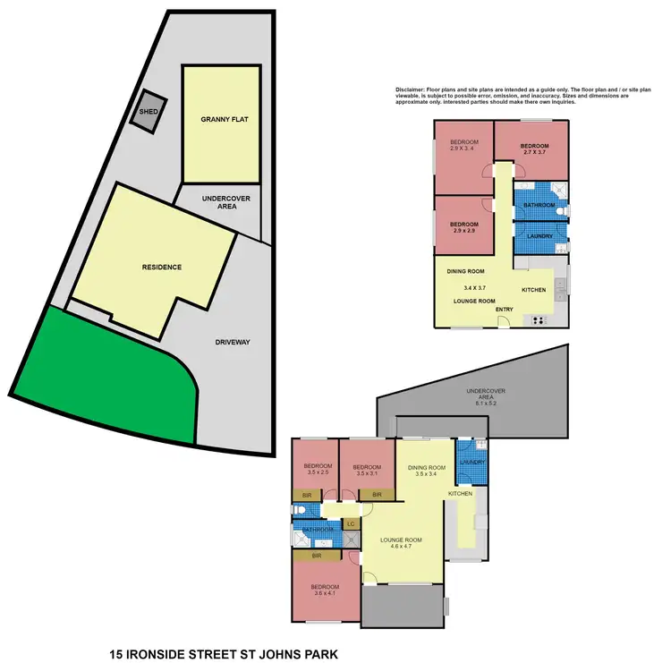 Floorplan of Homely house listing, 15 Ironside Street, St Johns Park NSW 2176
