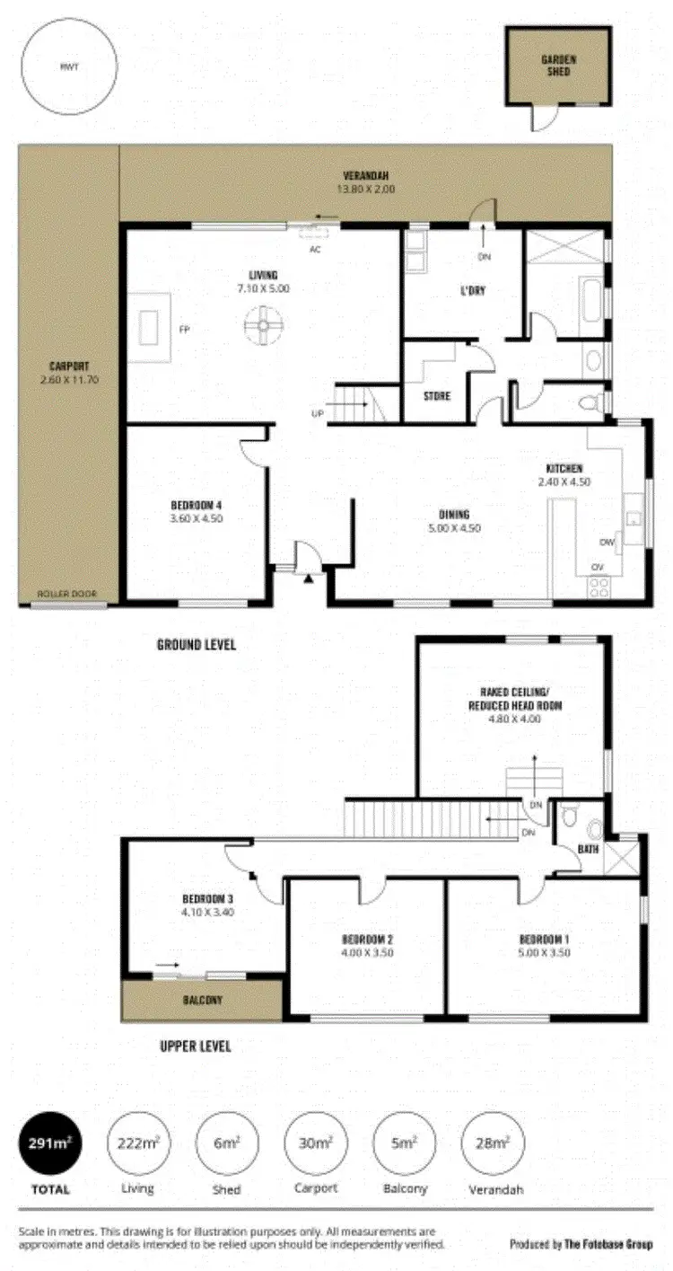 Floorplan of Homely house listing, 15 Flinders Crescent, Hackham SA 5163