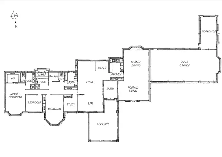 Floorplan of Homely rural property listing, 422 - 450 BELLARINE HWY, Moolap VIC 3224