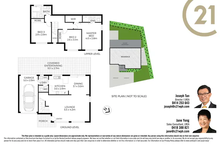 Floorplan of Homely semi-detached listing, 2/21A Tanbark Place, Dural NSW 2158
