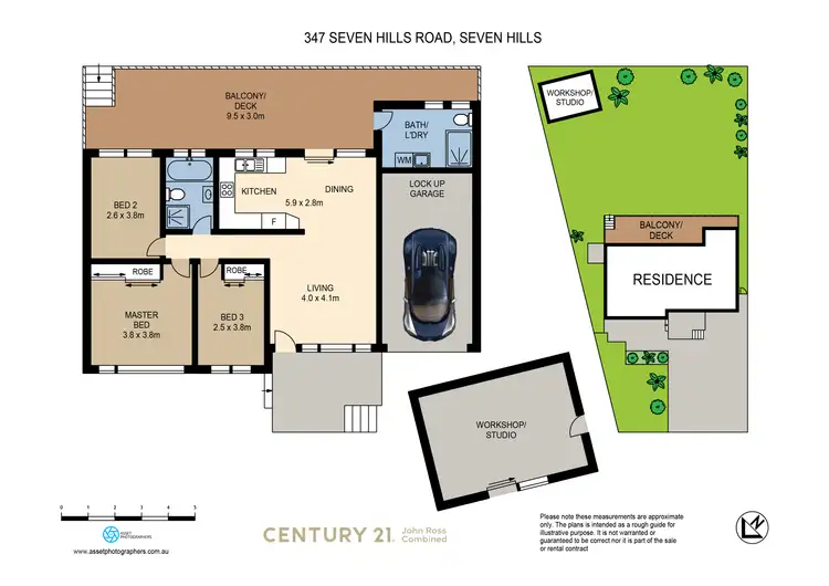 Floorplan of Homely house listing, 347 Seven Hills Road, Seven Hills NSW 2147
