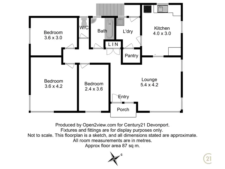 Floorplan of Homely house listing, 54 Ogden Street, Acton TAS 7320