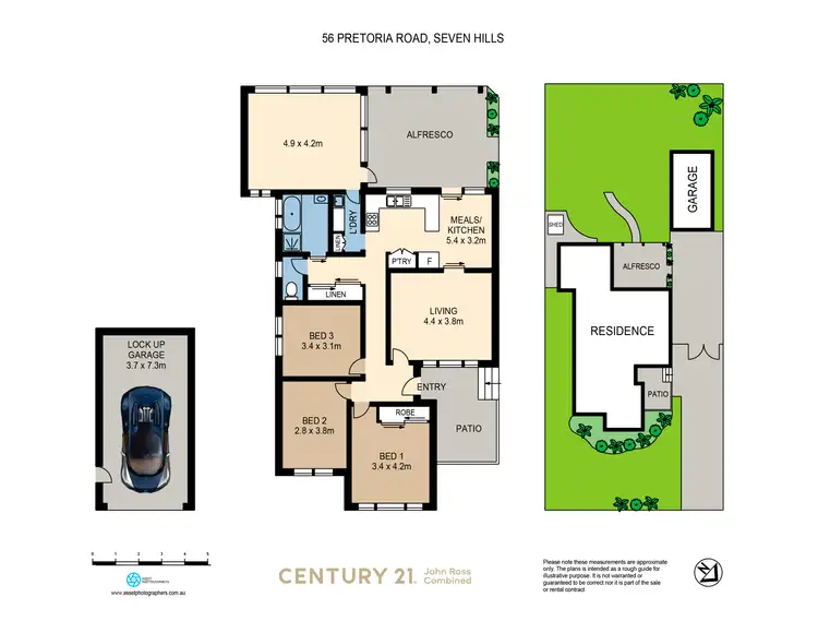 Floorplan of Homely house listing, 56 Pretoria Road, Seven Hills NSW 2147