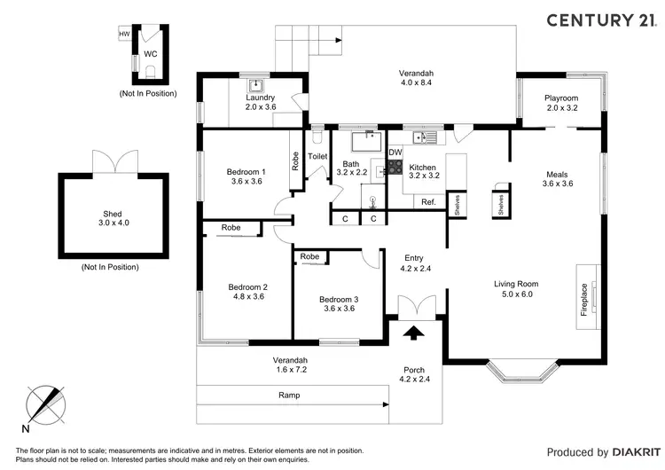 Floorplan of Homely house listing, 2-6 Reserve Street, Rochester VIC 3561