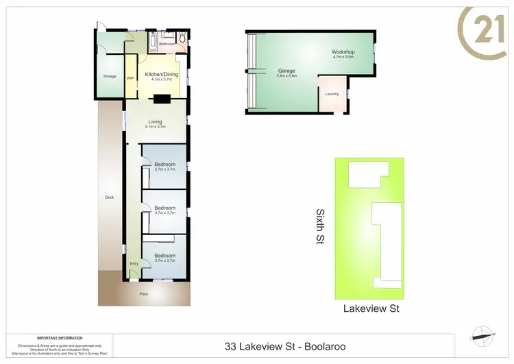 Floorplan of Homely house listing, 33 Lakeview Street, Boolaroo NSW 2284