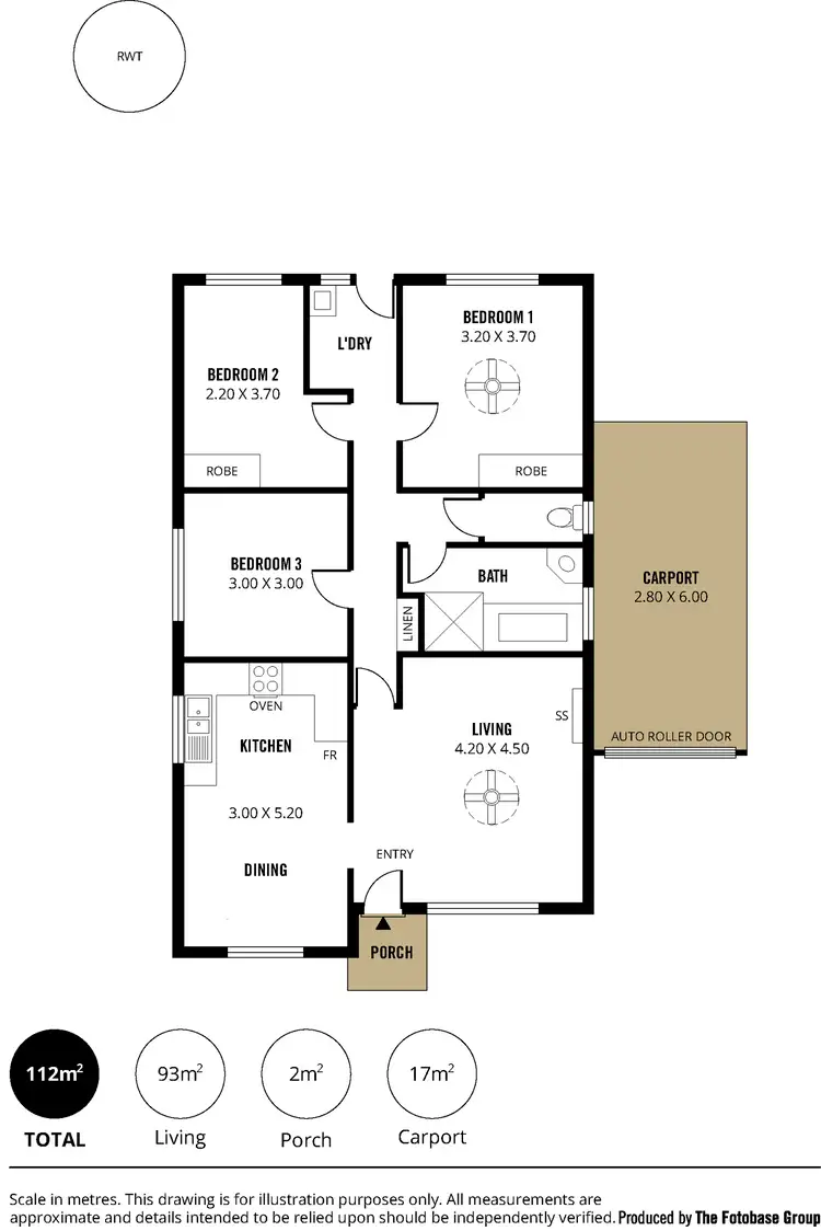 Floorplan of Homely house listing, 1/100-102 Pimpala Road, Morphett Vale SA 5162