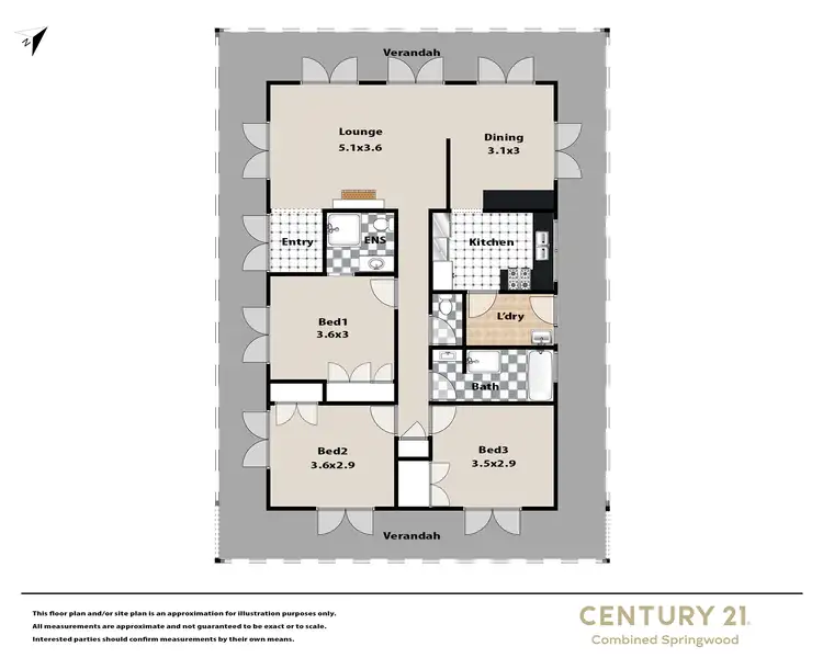 Floorplan of Homely house listing, 93 Burns Road, Springwood NSW 2777