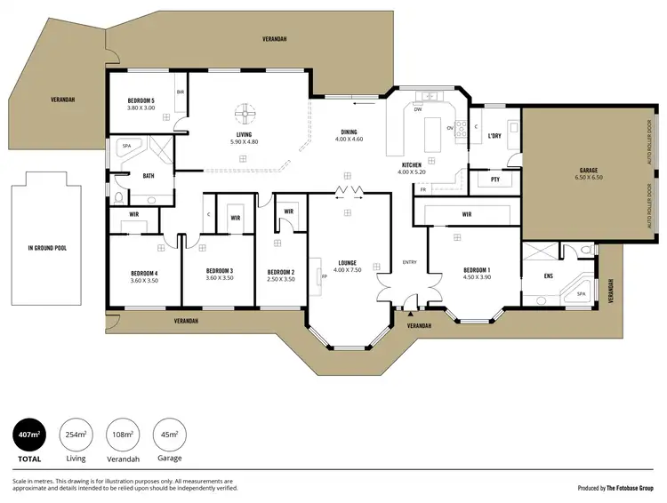 Floorplan of Homely house listing, 31 Scenic Court, Chandlers Hill SA 5159