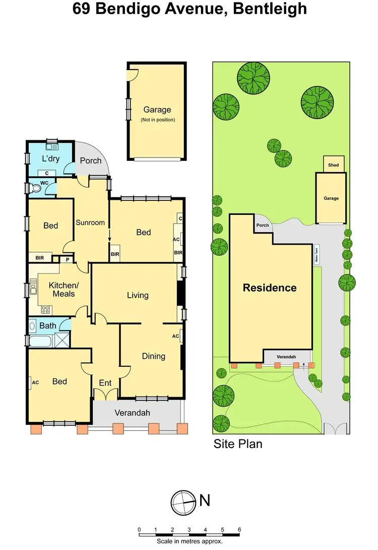 Floorplan of Homely house listing, 69 Bendigo Avenue, Bentleigh VIC 3204