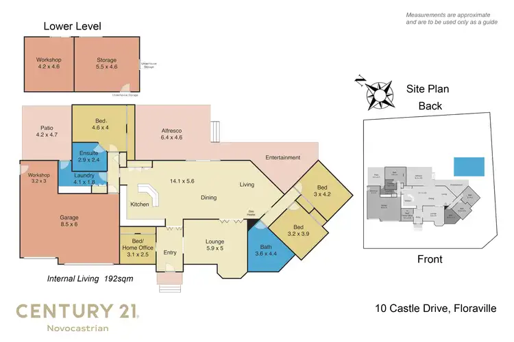 Floorplan of Homely house listing, 10 Castle Drive, Floraville NSW 2280