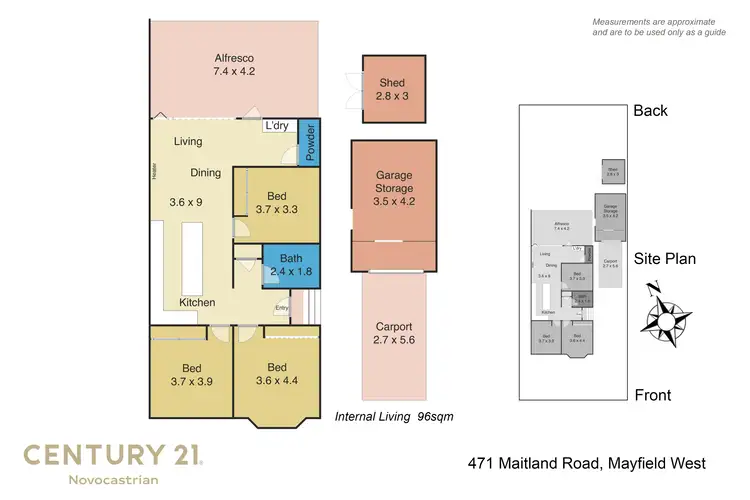 Floorplan of Homely house listing, 471 Maitland Road, Mayfield West NSW 2304