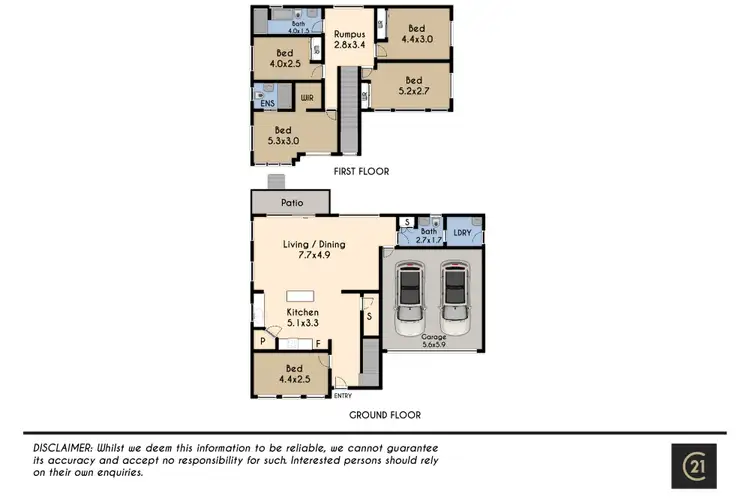 Floorplan of Homely house listing, 1B Murrumbidgee Street, Gregory Hills NSW 2557