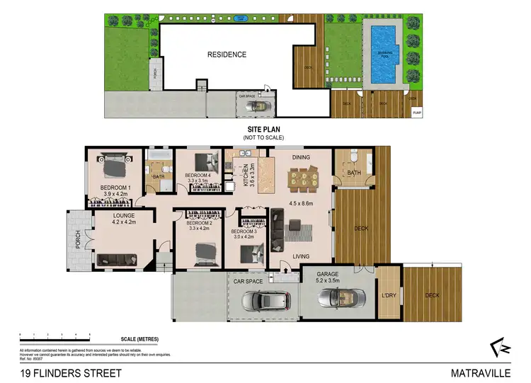 Floorplan of Homely house listing, 19 Flinders Street, Matraville NSW 2036