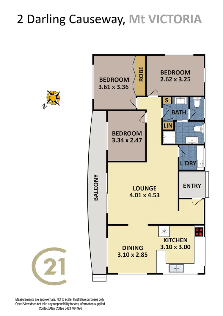 Floorplan of Homely house listing, 2 Darling Causeway, Mount Victoria NSW 2786